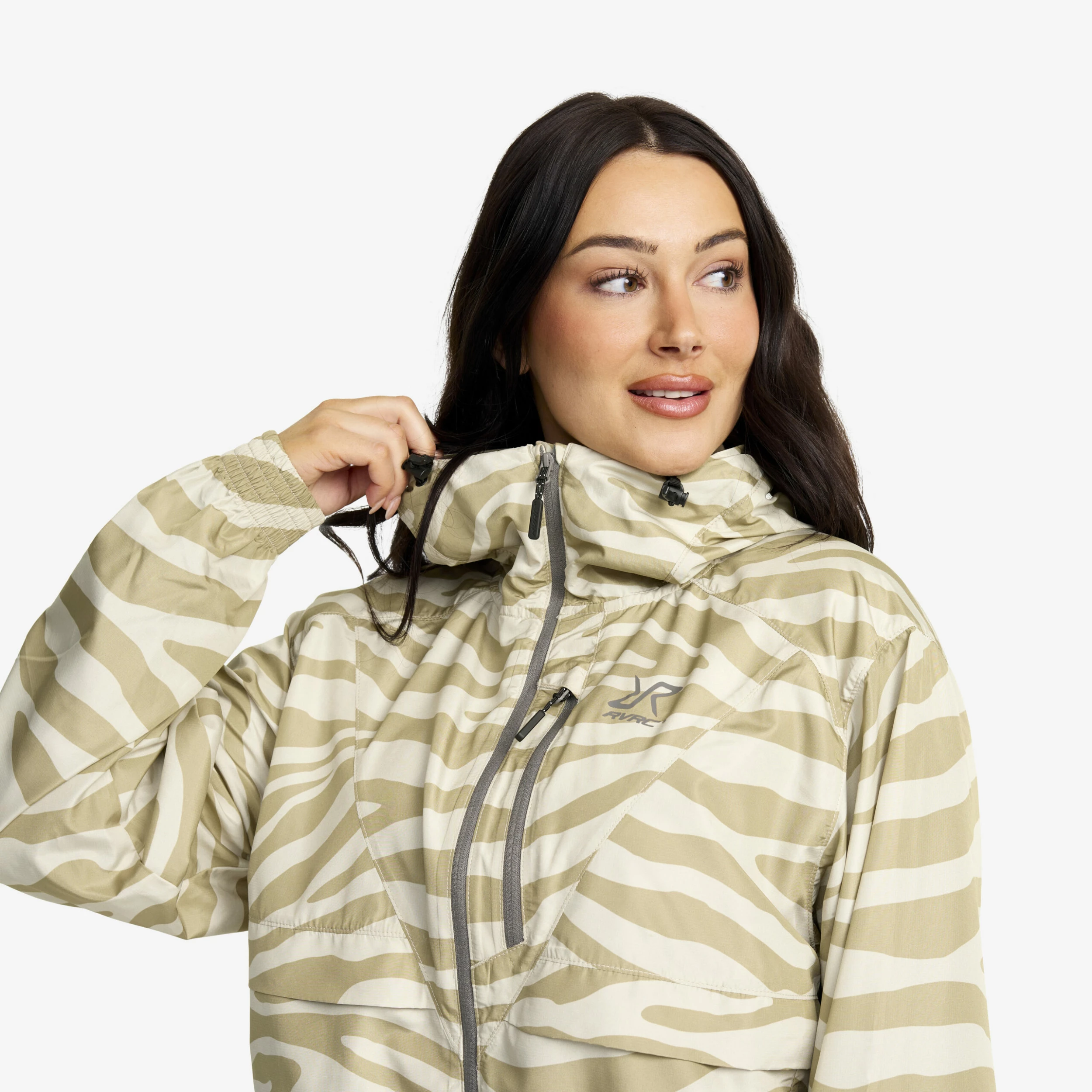 Whirlwind Jacket Women Khaki/Rainy Day - Image 4